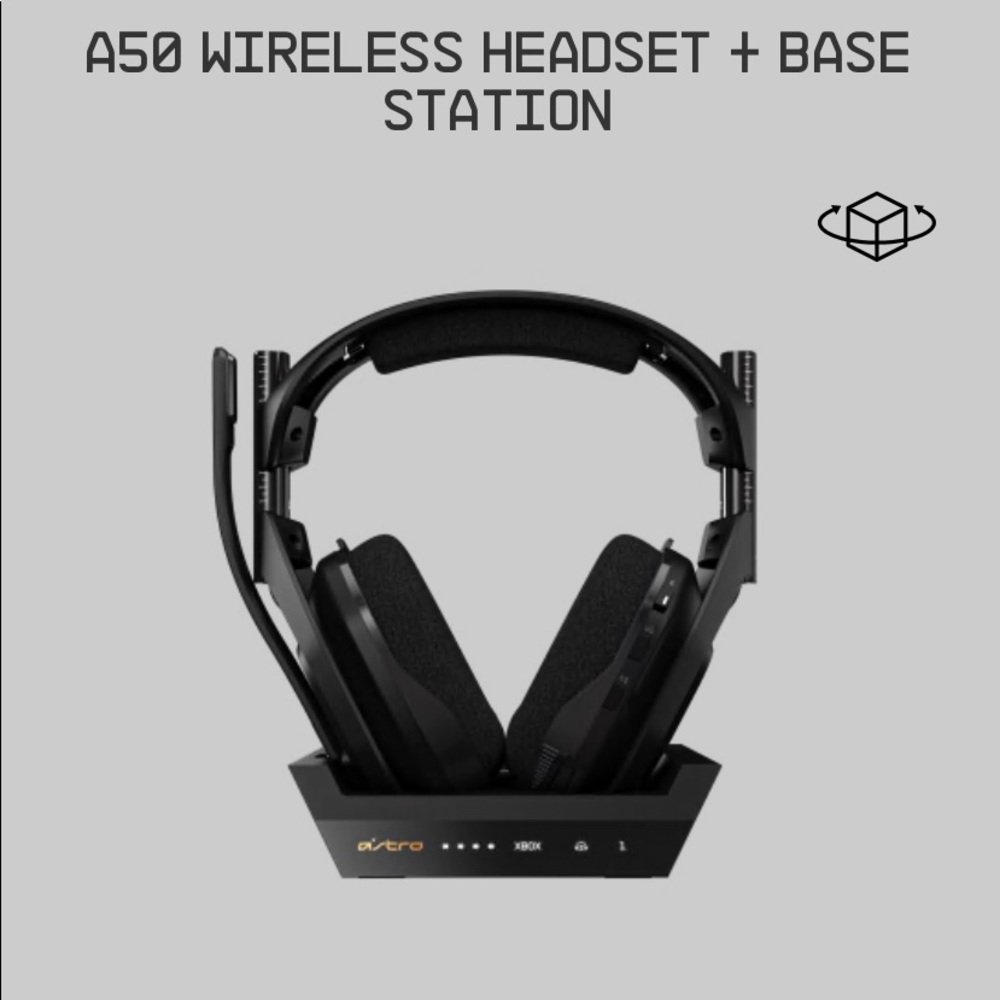 A50 WIRELESS HEADSET + BASE STATION PC/MAC